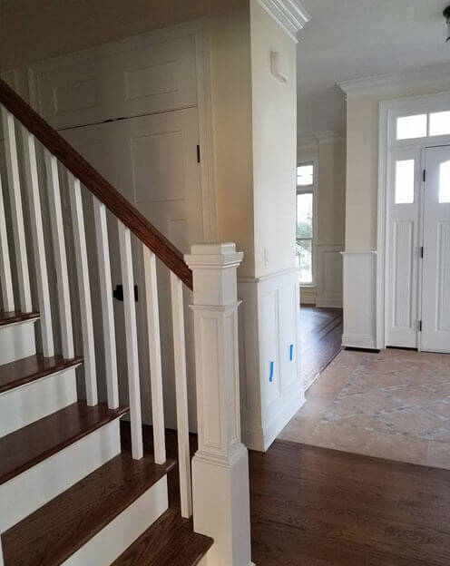 Wood Stair Replacement Long Island