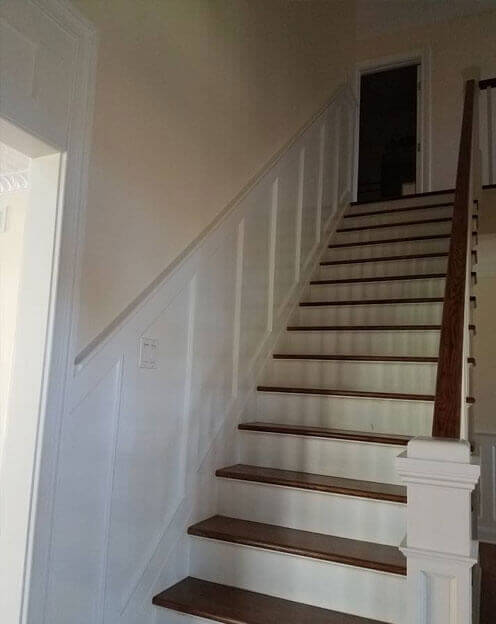 Wood Railing Installation Long Island
